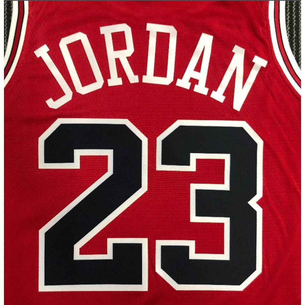 Men's Chicago Bulls Michael Jordan #23 Red 2021 Swingman NBA Jersey - Icon Edition-Pro Kit Vault | Brand New 26/27 Sports Jerseys